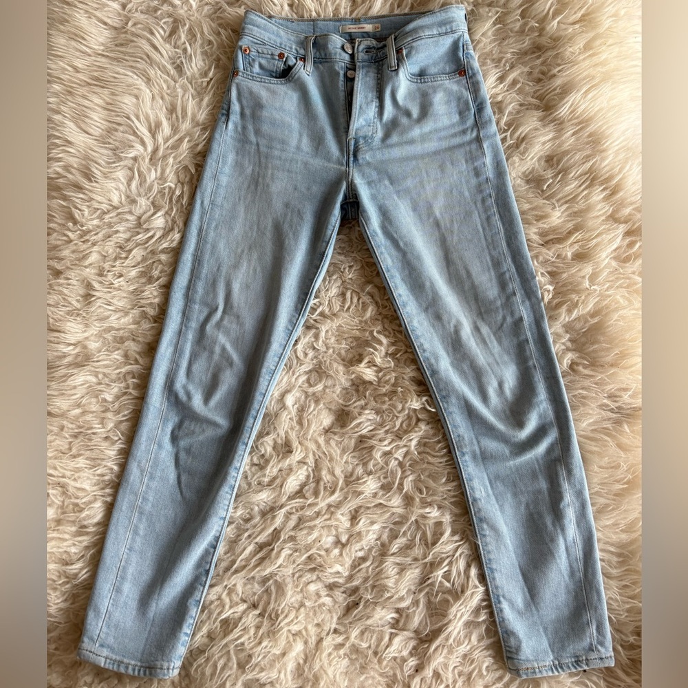 Levi's Light Blue Women's Skinny Jeans Wedgie Skinny 26